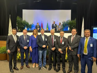 Imagem ilustrativa da imagem Deputado Padovani toma posse como membro do Parlasul