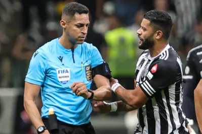 Rodrigo Jose Pereira de Lima relatou no documento que aplicou os dois cartões amarelos a Hulk por "desaprovar com palavras ou gestos as decisões da arbitragem"
