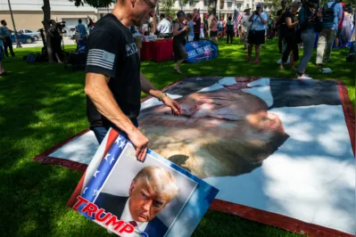Imagem ilustrativa da imagem FBI afirma que autor de disparos contra Trump agiu sozinho