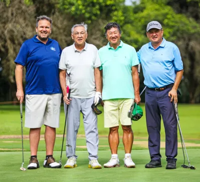 Fabio Marin, Luis Carlos Miguita, Milton Ogawa e Carlos Fujwara