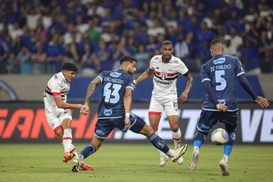 Imagem ilustrativa da imagem Joia brilha, São Paulo reserva vence Cruzeiro e quebra jejum fora