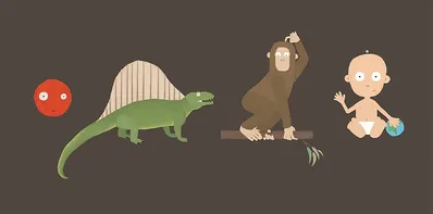 Imagem ilustrativa da imagem Livro infantil traz a biografia da vida, das plantas aos planetas