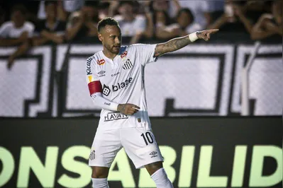 Imagem ilustrativa da imagem Neymar pode manter média e se vingar do Corinthians