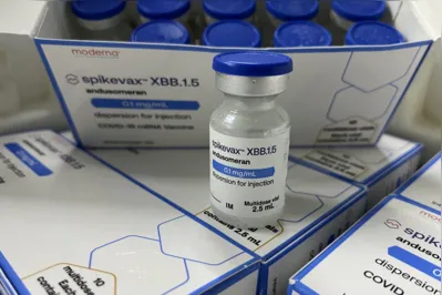 As vacinas aplicadas em Londrina são do laboratório Moderna