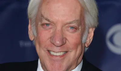 Imagem ilustrativa da imagem O ator Donald Sutherland morre aos 88 anos