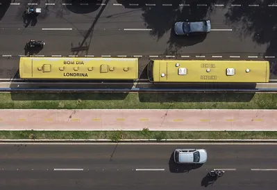 As mensagens sonoras indicam as paradas dos ônibus. Tecnologia é conhecida em metrôs e no transporte coletivo de Curitiba