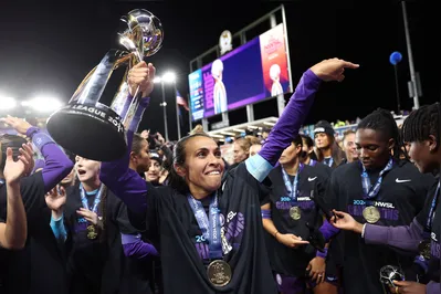 Imagem ilustrativa da imagem Orlando Pride, de Marta, conquista primeiro título da NWS