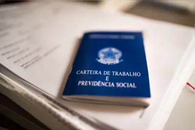 Brazilian document work and social security (Carteira de Trabalho e Previdencia Social)