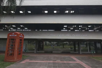 fachada da prefeitura de londrina . foto: roberto custodio - folha de londrina - 18-09-2020