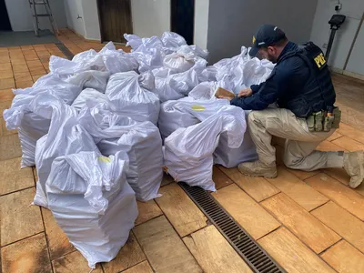 Imagem ilustrativa da imagem Quase uma tonelada de maconha é apreendida pela PRF em Arapongas