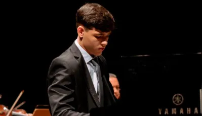 Imagem ilustrativa da imagem Recital com pianista de 15 anos é atração na AML
