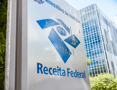 Receita Federal do Brasil - RFB. Information board of Brazilian Federal Revenue  Brasilia, Federal District - Brazil. January, 03, 2021.