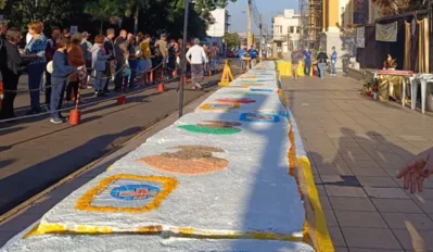 Imagem ilustrativa da imagem Santo Antônio da Platina celebra padroeiro com bolo de 45 metros