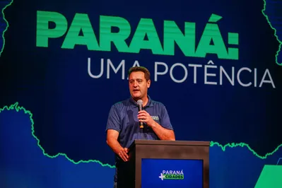 Imagem ilustrativa da imagem Sem Bolsonaro, Ratinho Junior tem 39% de preferência em 2026