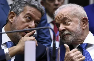 Arthur Lira e Lula: antes, os presidentes do Legislativo eram alinhados ao presidente, o que não ocorre mais