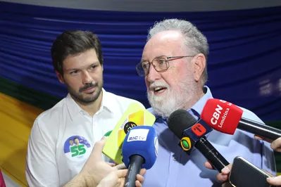 Imagem ilustrativa da imagem Tercilio Turini anuncia apoio a Tiago Amaral no segundo turno