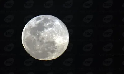 Imagem ilustrativa da imagem Última superlua cheia do ano pode ser vista nesta sexta-feira (15)