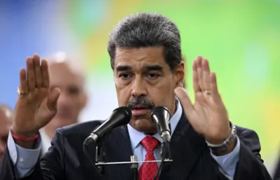 O ditador Nicolás Maduro foi proclamado presidente da Venezuela na tarde de segunda (29)