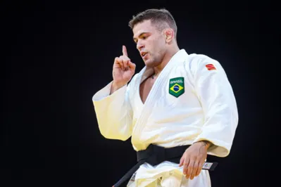 Willian Lima, do  judô: primeira medalha do Brasil em Paris