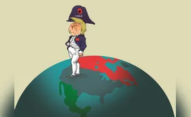 A arte denuncia os Napoleões de Hospício