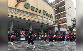 Apresentação de Bon Odori e de Taiko anunciam Expo Japão
