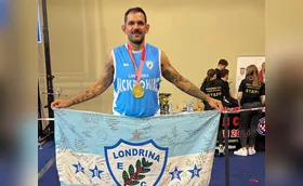 Belarmino é tricampeão da European Cup de Kickboxing