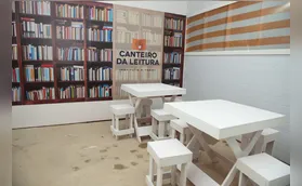 Construtora inaugura nesta quarta (2) biblioteca para funcionários