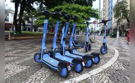 Contrato de patinetes é prorrogado por 30 dias em Londrina