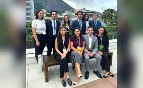 Equipe da UEL na Competição Rio Pre-Moot