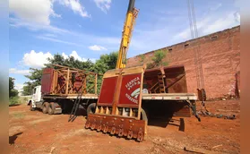 Máquina histórica de café é retirada de terreno da Leste-Oeste