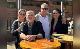 O artilheiro Alaor no Recanto