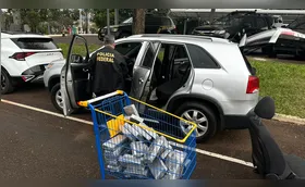PF apreende carga de cocaína avaliada em  R$ 44 milhões no Paraná