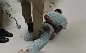 Paciente causa confusão ao tentar roubar arma de policial em hospital
