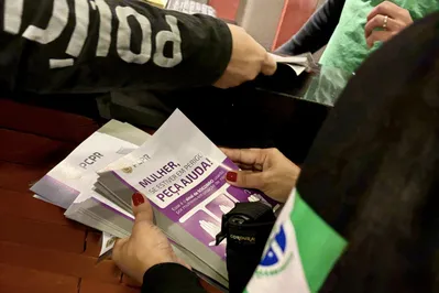 Imagem ilustrativa da imagem Agosto Lilás: Delegacia da Mulher de Londrina terá efetivo reforçado