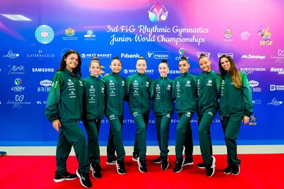 Imagem ilustrativa da imagem Brasil ganha 1º medalha em Mundial Juvenil de Ginástica Rítmica