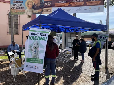 Imagem ilustrativa da imagem Cambé oferta vacina contra gripe na festa do padroeiro