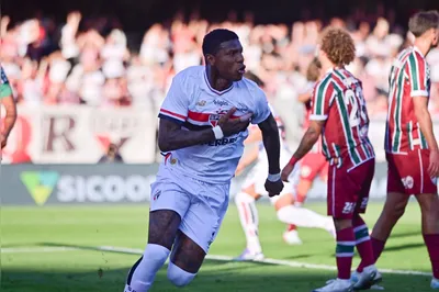 Imagem ilustrativa da imagem Com atuação sólida, São Paulo vence o Fluminense no Morumbis