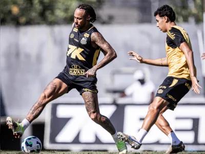 Imagem ilustrativa da imagem Com possível volta de Neymar, Santos enfrenta o CRB valendo vaga