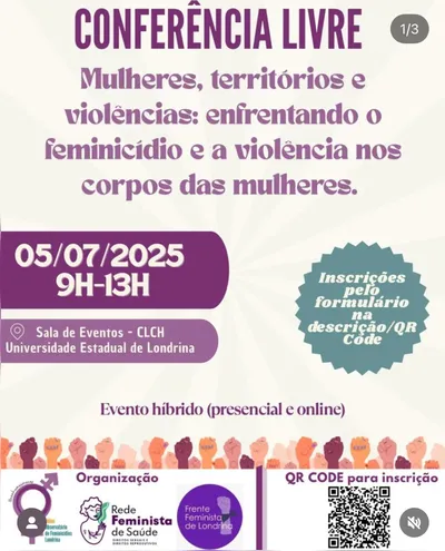 Imagem ilustrativa da imagem Conferência em Londrina debate enfrentamento  à violência contra mulheres