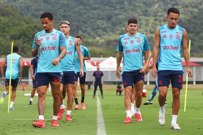 Imagem ilustrativa da imagem Flamengo inicia a preparação para enfrentar o Central Córdoba