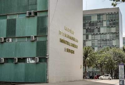 Prédio do Ministério do Desenvolvimento, Indústria, Comércio e Serviços, na Esplanada dos MInistérios em Brasília