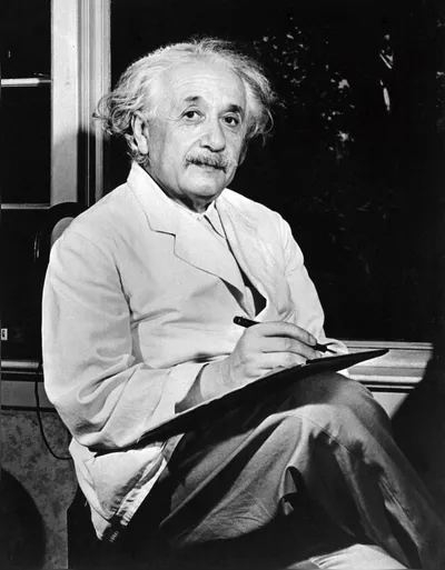 Undated portrait of German-born Swiss-US physicist Albert Einstein (1879-1955), author of theory of relativity, awarded the Nobel Prize for Physics in 1921. (Photo by AFP)