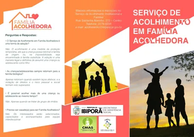 Imagem ilustrativa da imagem Ibiporã abre inscrições para serviço de Família Acolhedora