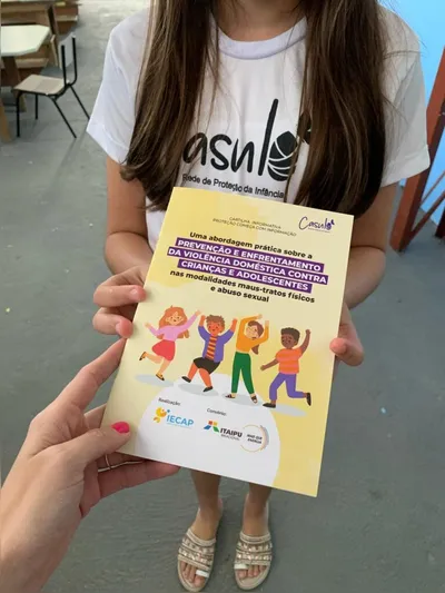 Imagem ilustrativa da imagem Itaipu e Iecap lançam cartilha para a proteção de crianças