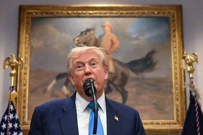 Imagem ilustrativa da imagem Leia na íntegra o decreto de Trump sobre tarifaço ao Brasil
