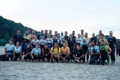 Imagem ilustrativa da imagem Maior equipe de Triathlon de Londrina no Ironman