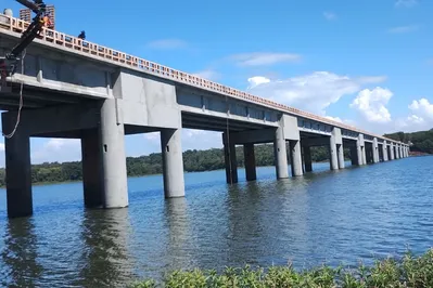 Deve ser concluída em maio a revitalização da ponte sobre o Rio Paranapanema, entre Sertaneja e Assis