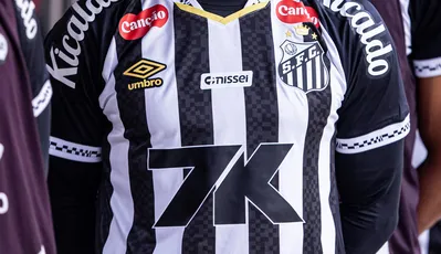Imagem ilustrativa da imagem Santos anuncia novo patrocinador máster