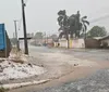 Temporal com granizo causa estragos em Ponta Grossa