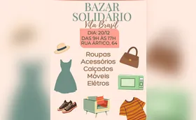 Bazar Solidário na Vila Brasil traz sugestões para o Natal